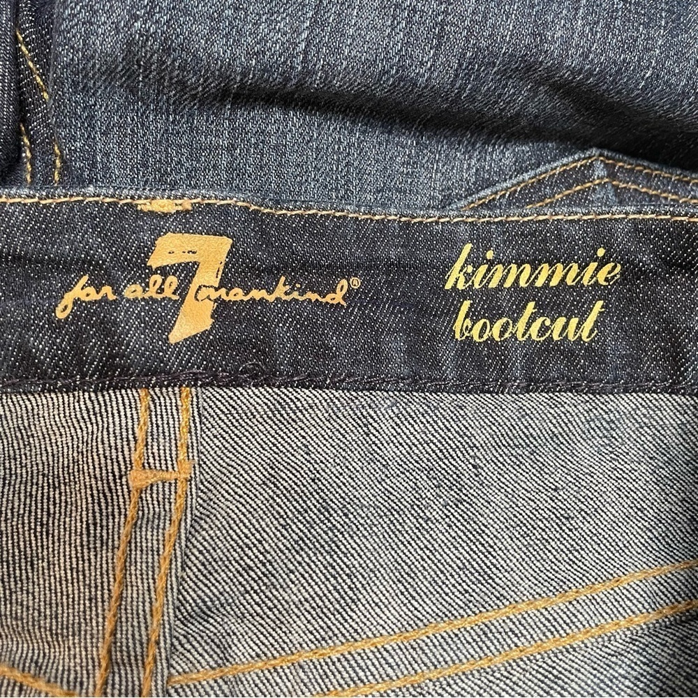7 for all mankind Kimmie Bootcut Jeans-Size 27 - Picture 6 of 7